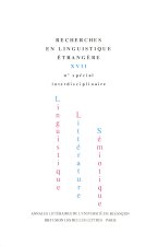 Linguistique, littérature, sémiotique