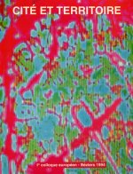 Cité et territoire - colloque européen, Béziers, 14-16 octobre 1994