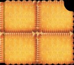 Véritable Petit Beurre LU - forme découpée