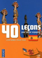 Coffret 40 leçons pour parler espagnol (livre + 2CD)