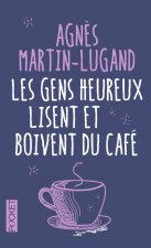 Les gens heureux lisent et boivent du café -Collector-