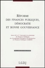 réformes des finances publiques, démocratie et bonne gouvernance