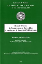 ÉLÉMENTS D'HISTOIRE DE L'ENSEIGNEMENT DU DROIT PUBLIC