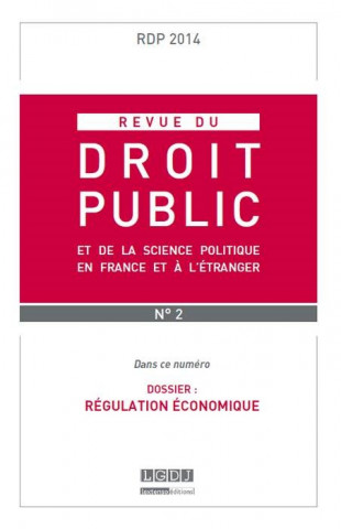 REVUE DU DROIT PUBLICN N 2 2014