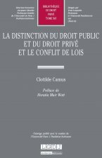 LA DISTINCTION DU DROIT PUBLIC ET DU DROIT PRIVÉ ET LE CONFLIT DE LOIS