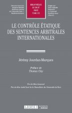 le contrôle étatique des sentences arbitrales internationales