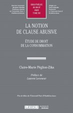 LA NOTION DE CLAUSE ABUSIVE