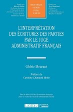 L'interprétation des écritures des parties par le juge administratif français