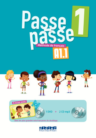 Passe-passe 1 - Coffret classe 2 CD mp3 + 1 DVD