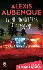 Tu ne manqueras a personne