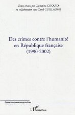 Des crimes contre l'humanité en République française