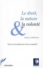 Le droit, la nature et la volonté