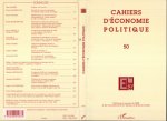 Cahiers d'économie Politique / Papers in Political Economy