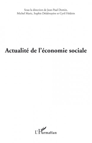 ACTUALITE DE L'ECONOMIE SOCIALE