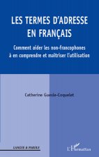 Les termes d'adresse en Français