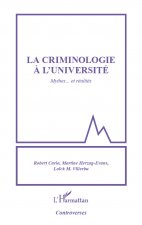 Criminologie à l'université