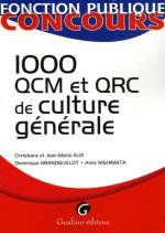 1000 qcm et qrc de culture générale