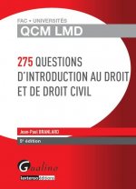 qcm lmd - 275 questions d'introduction au droit et de droit civil - 5ème édition