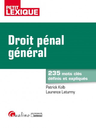 DROIT PENAL GENERAL 2EME EDITION