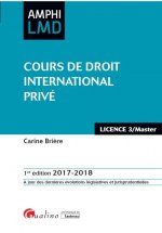 COURS DE DROIT INTERNATIONAL PRIVE