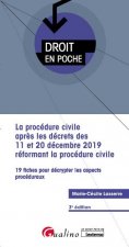 La procédure civile après les décrets des 11 et 20 décembre 2019 réformant la procédure civile