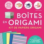 Boîtes en origami Kit de papiers origami