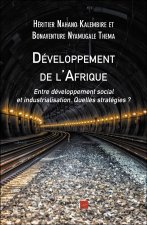 Développement de l'Afrique - Entre développement social et industrialisation. Quelles stratégies ?