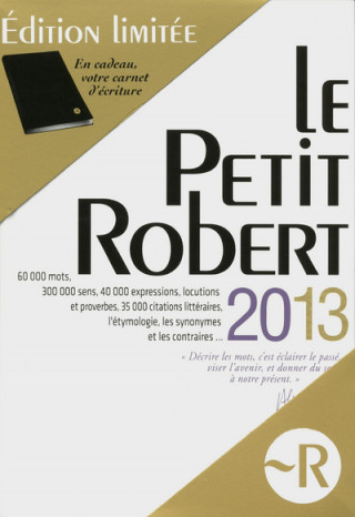 LE PETIT ROBERT 2013 FIN D'ANNEE