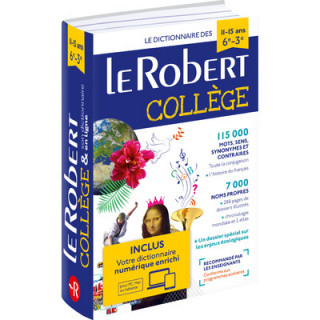 Le Robert Collège + Carte numérique