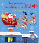 Mes premières comptines de Noël - Livre sonore avec 6 puces - Dès 1 an