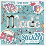 100 stickers à colorier - Mode