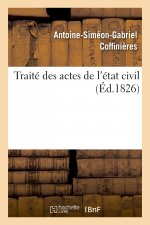 Traite Des Actes de l'Etat Civil