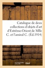 Catalogue de Ceramique de la Chine Et Du Japon, Pieces d'Ivoires Japonais de Deux Collections