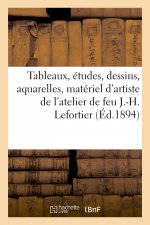 Tableaux, Etudes, Dessins, Aquarelles, Materiel d'Artiste Peintre, Bronzes
