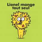 Lionel mange tout seul