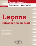 Leçons d’Introduction au droit, 2e édition