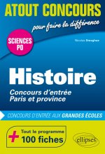 Histoire - Sciences Po - concours d'entrée Paris et province
