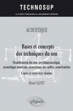 Acoustique - Bases et concepts des techniques du son - Modélisation du son, psychoacoustique, acoustique musicale, acoustique des salles, sonorisation