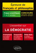 L'essentiel sur la démocratie. Aristophane, Les Cavaliers, L'Assemblée des femmes - Tocqueville, De la Démocratie en Amérique, Tome II, livre 4 - Phil