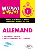 Allemand - Première  - nouveaux programmes