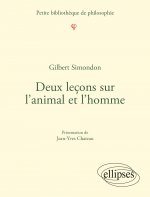 Deux leçons sur l'animal et l'homme