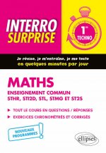 Mathématiques - Première technologique enseignement commun STHR, STI2D, STL, STMG et ST2S
