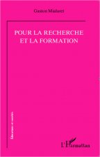 Pour la recherche et la formation