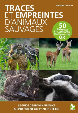 Traces et empreintes d'animaux sauvages