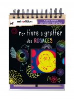 mon livre a gratter  rosaces