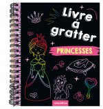Mini-livre à gratter - Princesses