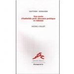 Une sorte d'indicible petit discours poétique et ridicule