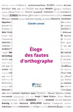Éloge des fautes dorthographe