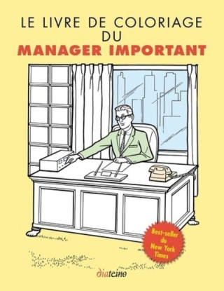 Le livre de coloriage du manager important
