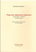 Georges FOUREST Vingt-deux épigrammes